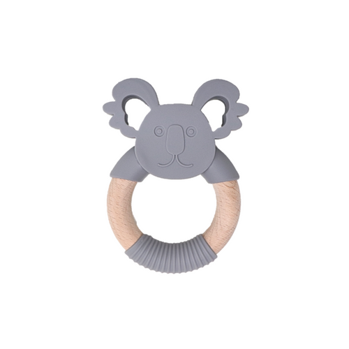Jellystone Designs Koala Teether - Dark Grey