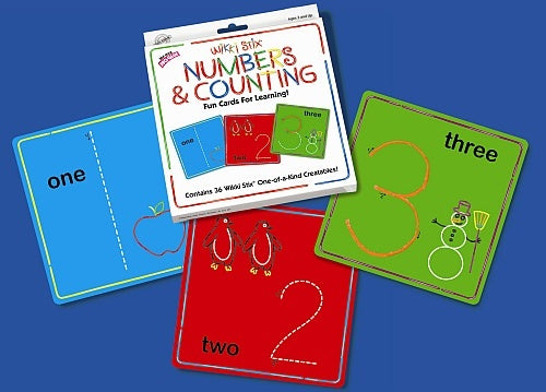Wikki Stix - Numbers and Counting Card Set