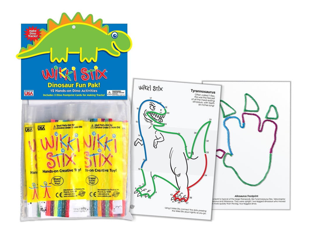 Wikki Stix - Dinosaur Fun Pack