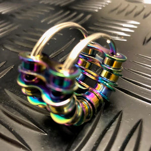 Kaiko Caged Fidget - Oil Slick