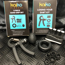 Kaiko Fidgets 5 Piece Hand Grip Set "Losing Your Sh#t Kit" - Exerciser & Fidgeting Sensory Kit