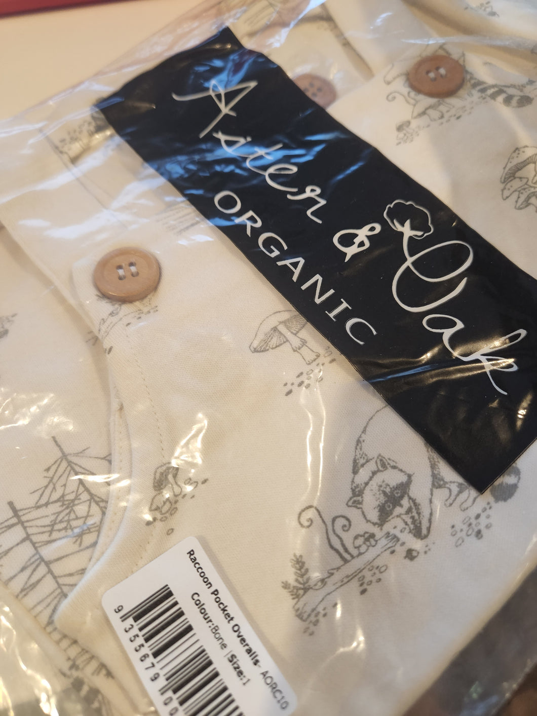 Aster & Oak Racoon Pocket Overalls