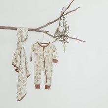 Aster & Oak Badger Zip Romper