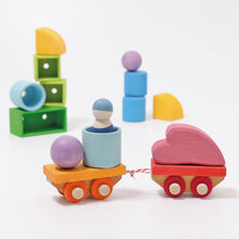 Grimm's Spiel and Holz Building Set Wooden Train