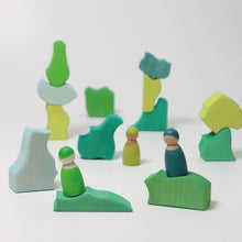 Grimm's Spiel and Holz Building Set Four Temperaments