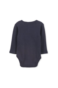 Navy Rib Bubbysuit by Milky