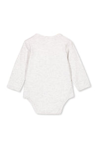 Silver Marle Tiger Bubbysuit by Milky