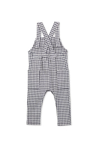 Navy/Natural Check Overall by Milky