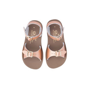 Salt Water Sandals - Sun-San Surfer (Kids) Rose Gold