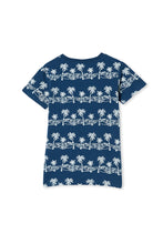 Imperial Blue Batik Tee by Milky