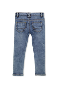 Mid Wash Denim Jeans by Milky