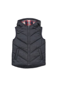Navy Puffer Vest by Milky