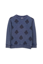Storm Cloud Garment Dye Crew Sweat by Milky