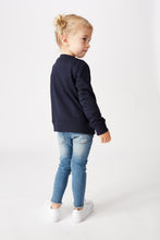 Navy Spotty Sweat by Milky