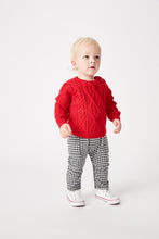 Red Cable Knit by Milky