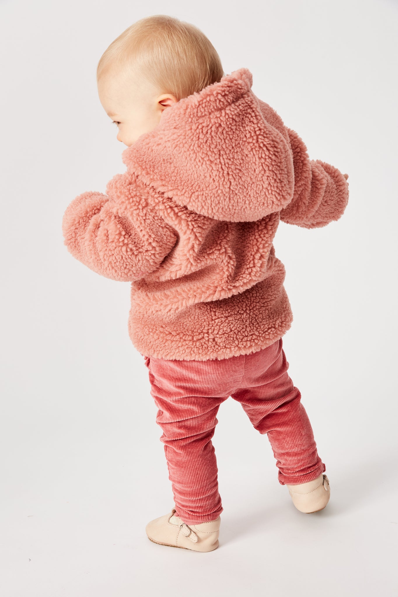 Newborn sherpa jacket on sale