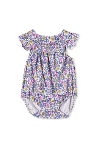 Vintage Floral Playsuit by Milky