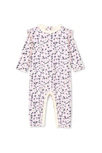 Lilac/Pale Grey Animal Romper by Milky