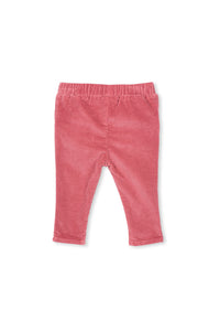 Pink Rose Cord Jean by Milky