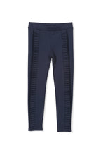 Navy Ponte Frill Pant by Milky