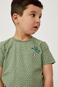 Basil Palm Tee by Milky