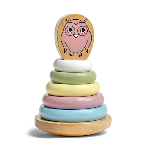 Micki Owl Ring Stacking toy