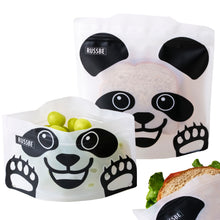 Russbe Reusable Snack and Sandwich Bags - Panda (set of 4)