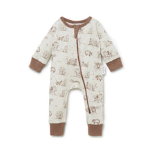 Aster & Oak Badger Zip Romper