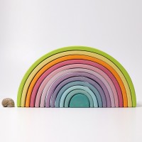 Grimm's Pastel Rainbow Large 12 pieces