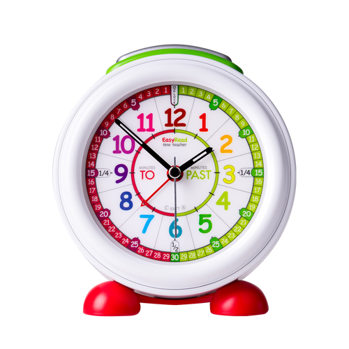 EasyRead Time Teacher Rainbow Face Alarm Clock