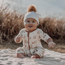 Aster & Oak Badger Zip Romper