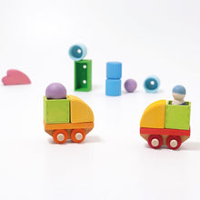 Grimm's Spiel and Holz Building Set Wooden Train