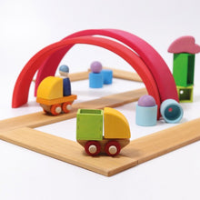 Grimm's Spiel and Holz Building Set Wooden Train