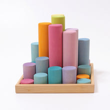 Grimm's Spiel and Holz Large Building Rollers Pastel