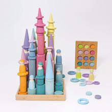 Grimm's Spiel and Holz Large Building Rollers Pastel