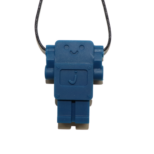 Jellystone Designs Robot Pendant - School Blue