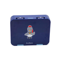Jordbarn Bento Lunch Box - Rooster Indigo