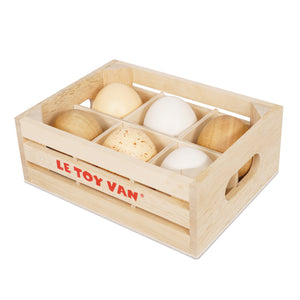 Le Toy Van Honeybake Farm Eggs in Crate