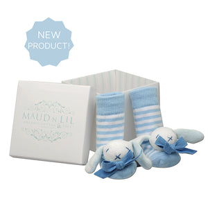 Maud n Lil - Oscar Boxed Rattle Socks