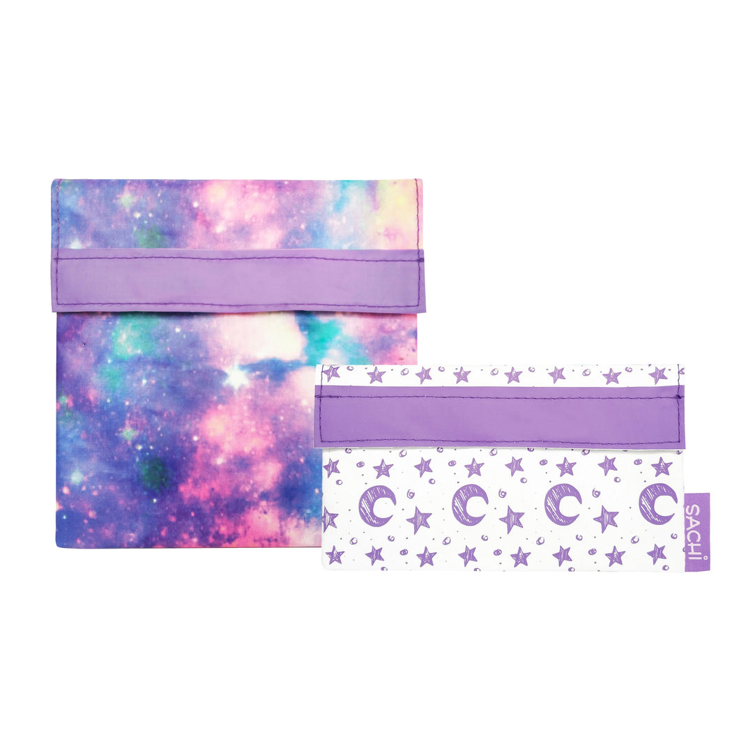 Sachi Lunch Pockets - Galaxy, set of 2