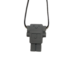 Jellystone Designs Robot Pendant - Steel Grey