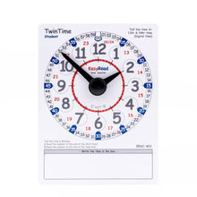 EasyRead Twin Time cards - Student Edition (Pack of 10)