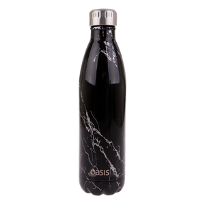 Oasis Stainless Steel Double Wall Insulated Drink Bottle 750ml - Silver Onyx