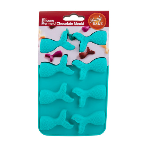 Daily Bake Silicone Mermaid Chocolate Mould - set of 2