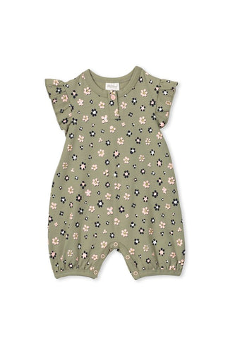 Daisy Floral Romper by Milky