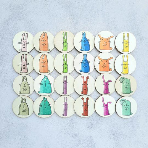 My Little Set - Memory Match - 'Rabbits'