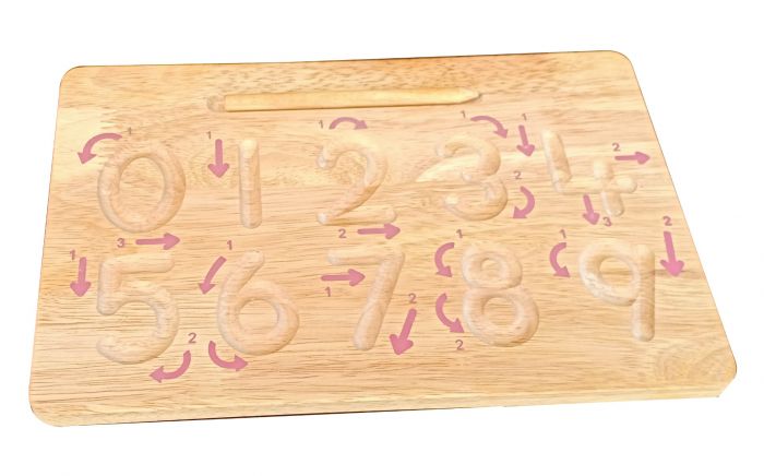 QToys Number Tracing Board