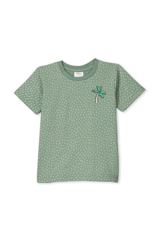 Basil Palm Tee by Milky