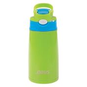 Oasis Kid's Double Wall Insulated Stainless Steel Drink Bottle 350 ml - Green/Blue